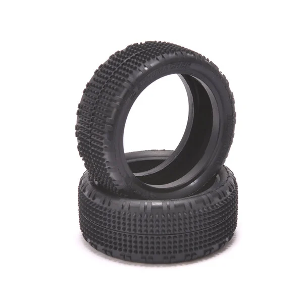 U6907  Shard - 1/10  4WD Tyres - Front - Yellow - pr