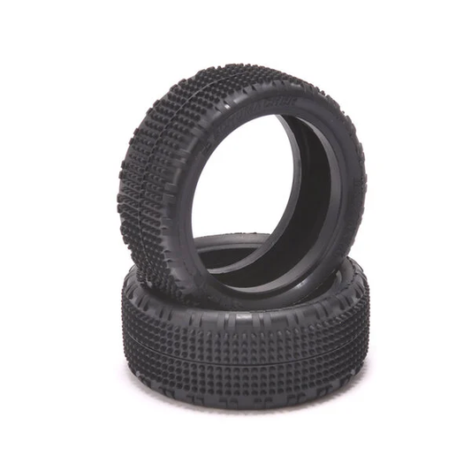 U6907  Shard - 1/10  4WD Tyres - Front - Yellow - pr