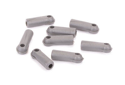 U4704  Fluted Ball Grippa - Grey (pk8)