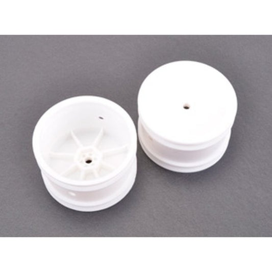 U4366  Wheel; Hex Rear - White - Off Road - pr