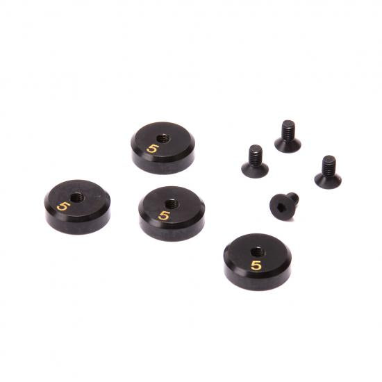 U8773  Brass Circular Weight 5g (pk4)