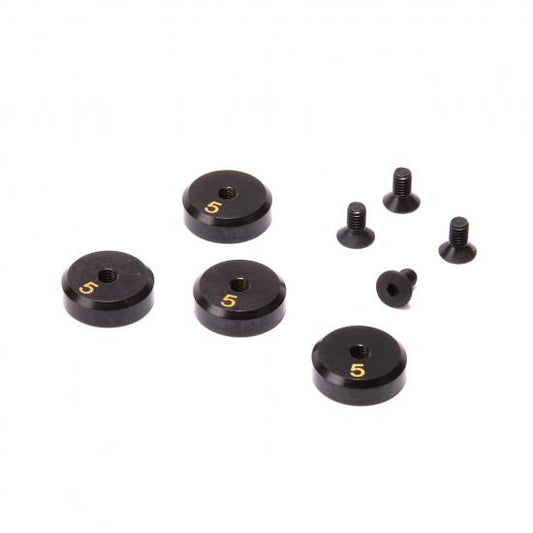 U8773  Brass Circular Weight 5g (pk4)